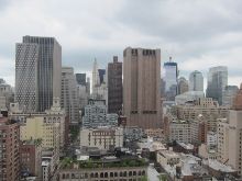 Full Floor Commercial Penthouse Loft Space for Lease at 401 Broadway, Tribeca Neighborhood.