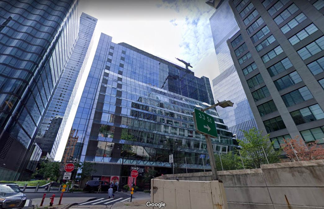 450 West 33rd Street, also known as 5 Manhattan West, offering Class A office space in NYC.